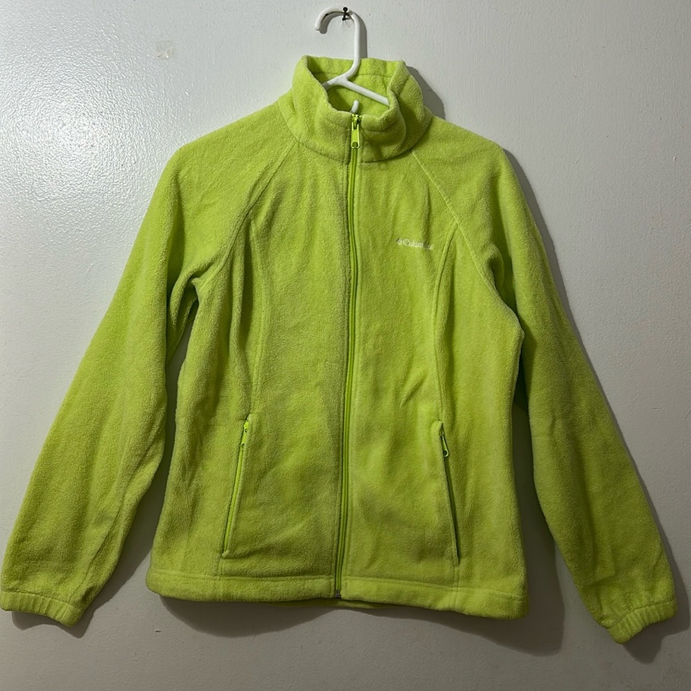 Columbia lime jacket